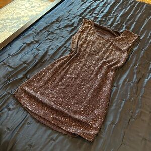 Sparkling Sequin Sleeveless Dress